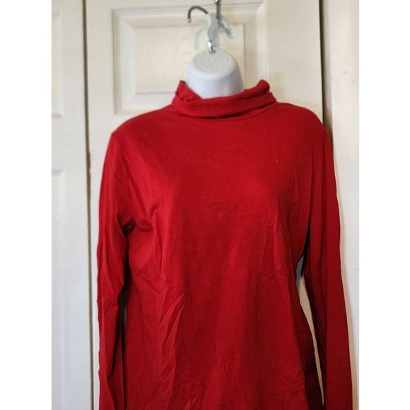 Christopher & Banks Red Turtle Neck - Picture 3 of 4